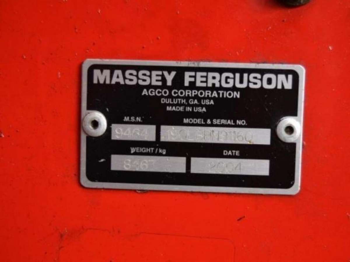 PRESSE À BALLES CUBIQUES Massey Ferguson 190 - Photo 4